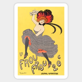 Le Frou Frou Journal Humoristique Sticker